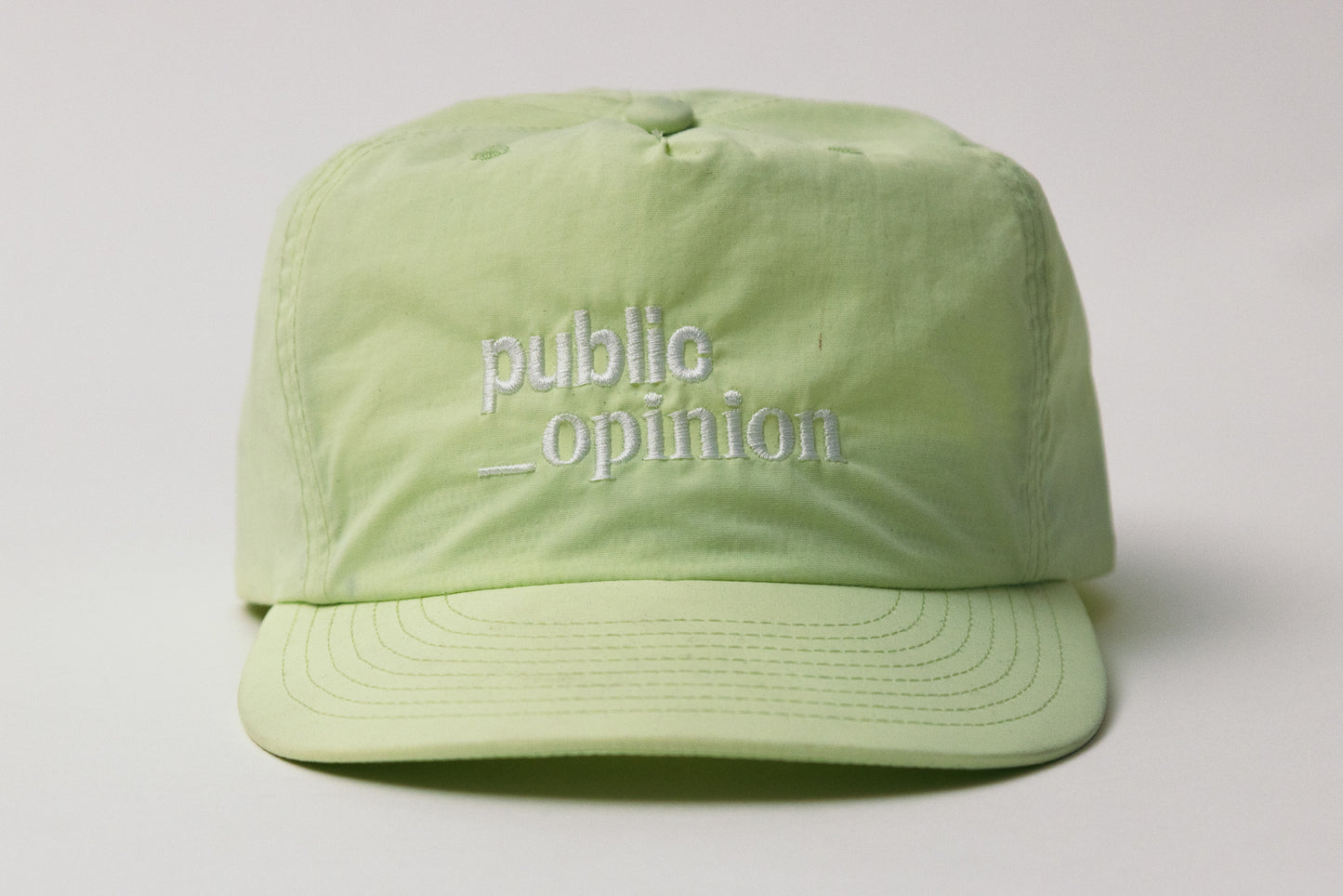 Embroidered Surf Cap - Lime